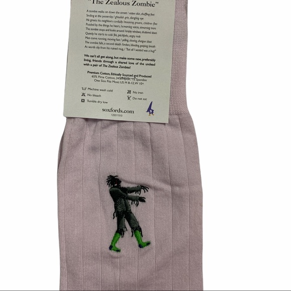 Soxford Socks - “The Zealous Zombie” - Picture 2 of 4
